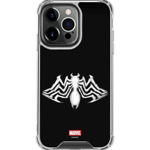 Marvel Venom Venom Logo iPhone 16 Pro Max Clear Case